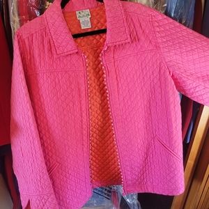 The Quacker Factory women's lightweight jacket size 12.